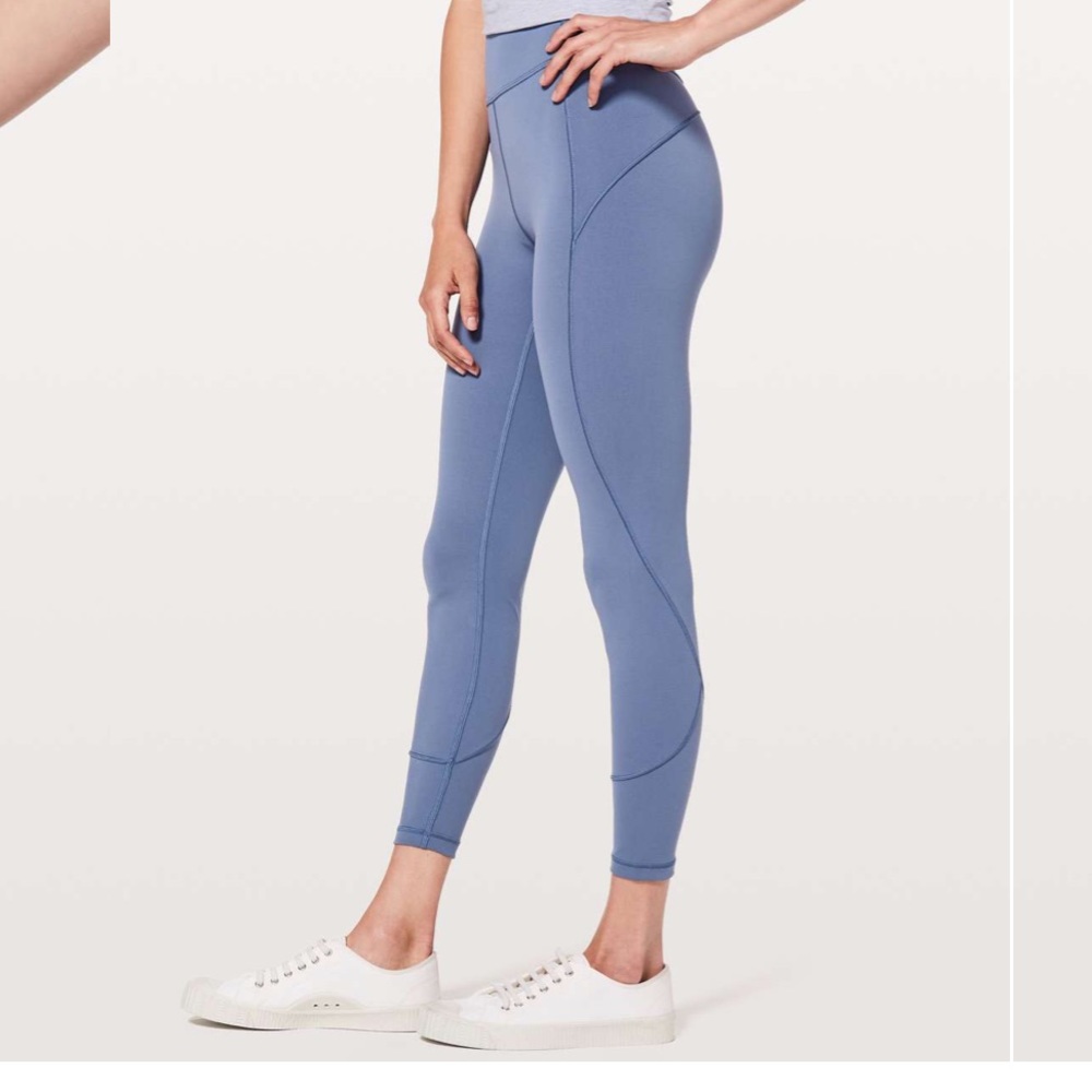 7/8 lululemon legging brilliant blue